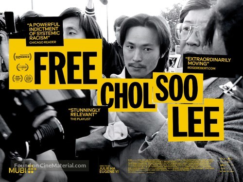 Free Chol Soo Lee - British Movie Poster