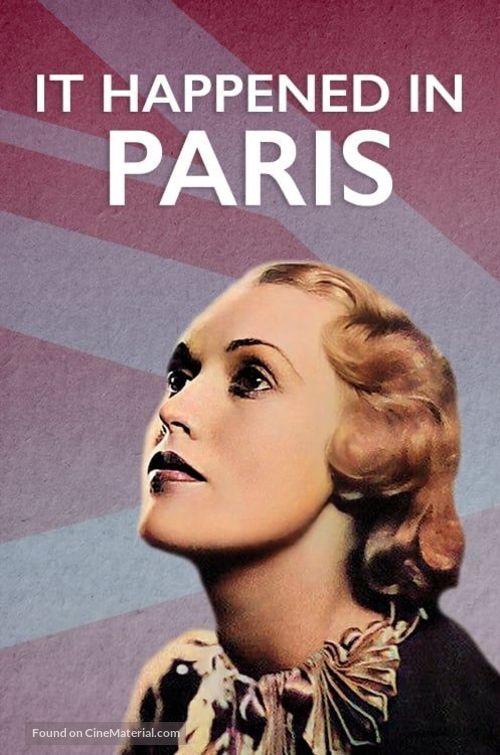 It Happened in Paris - British poster