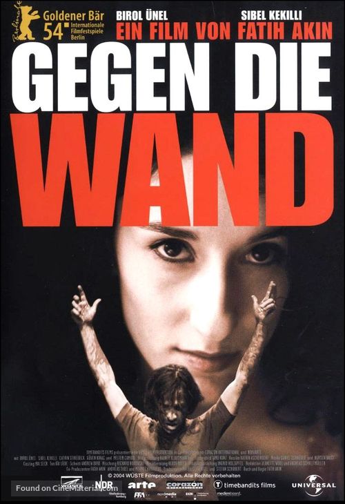 Gegen die Wand - German Movie Poster