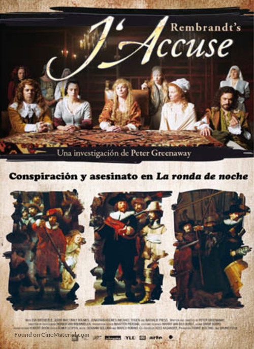 Rembrandt&#039;s J&#039;accuse - Spanish Movie Poster