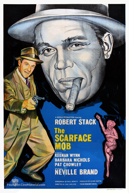 The Scarface Mob - British Movie Poster