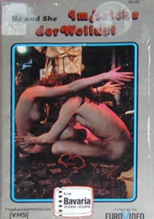 Sie und er im Rausch der Wollust - German VHS movie cover