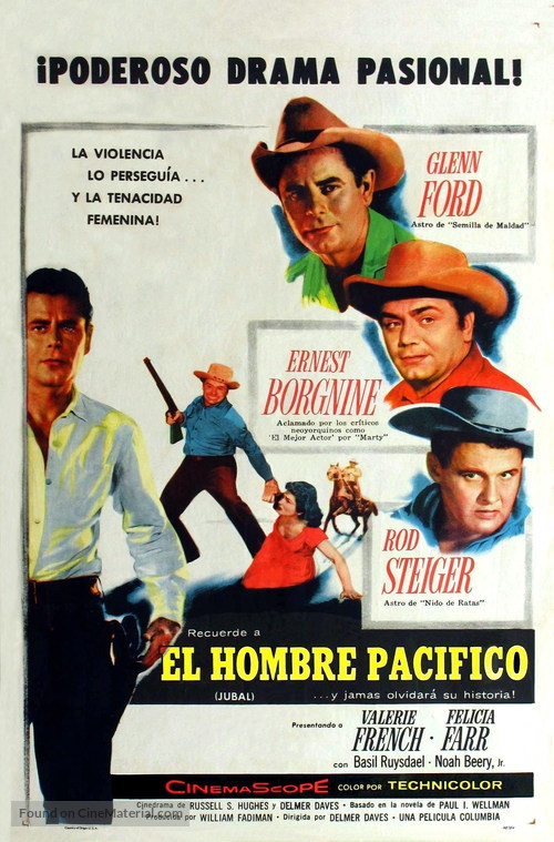 Jubal - Puerto Rican Movie Poster