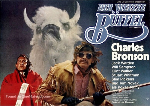 The White Buffalo - German Movie Poster