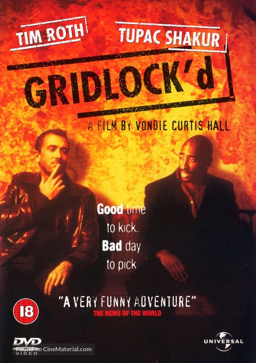 Gridlock&#039;d - British DVD movie cover