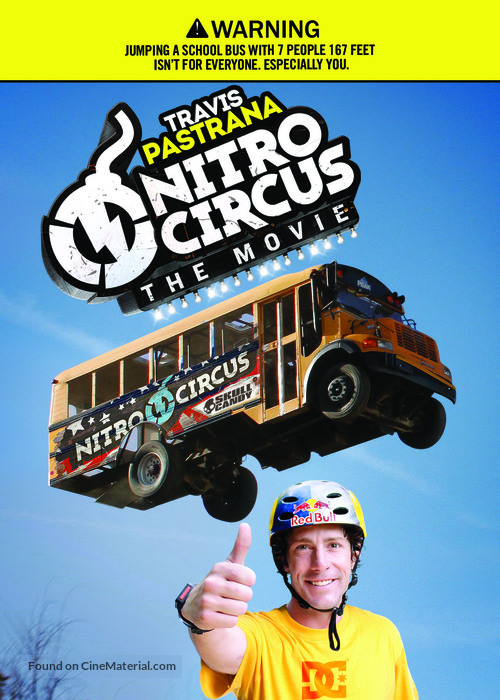 Nitro Circus: The Movie - Canadian DVD movie cover