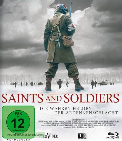 Saints and Soldiers - German Blu-Ray movie cover