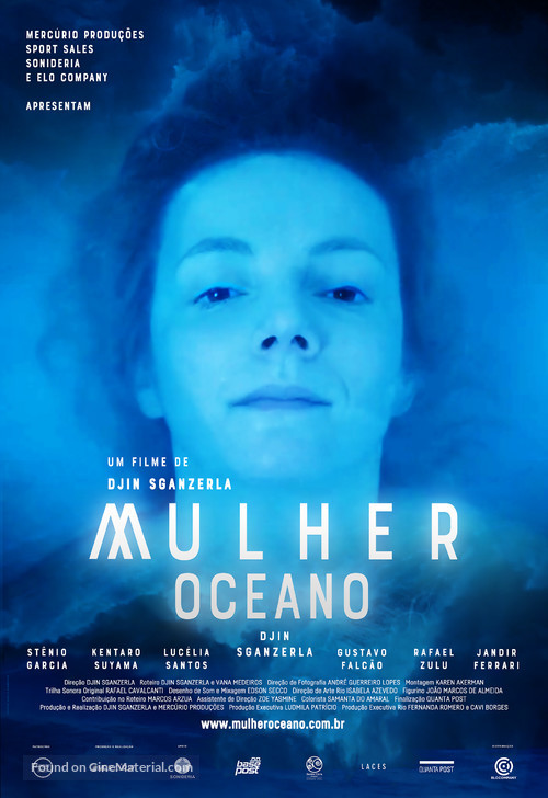 Mulher Oceano - Portuguese Movie Poster