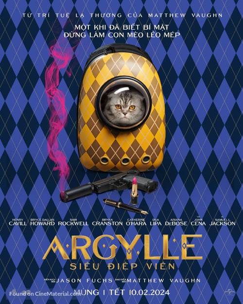 Argylle - Vietnamese Movie Poster