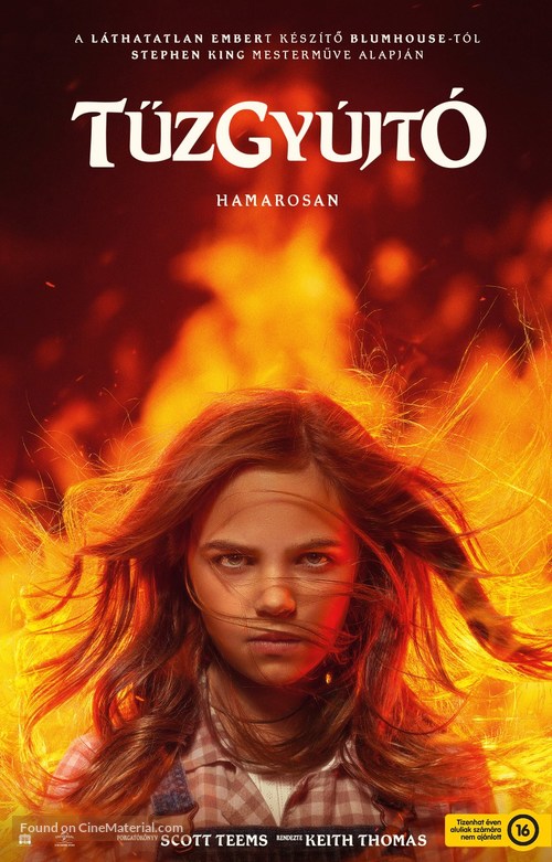 Firestarter - Hungarian Movie Poster