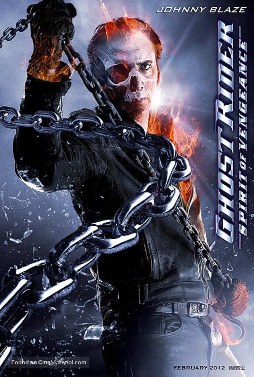 Ghost Rider: Spirit of Vengeance - Movie Poster