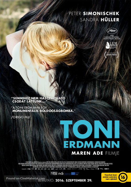 Toni Erdmann - Hungarian Movie Poster