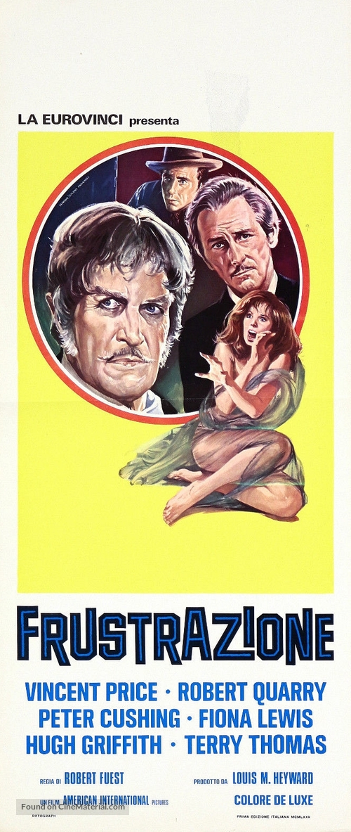 Dr. Phibes Rises Again - Italian Movie Poster