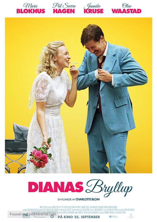 Dianas bryllup - Norwegian Movie Poster