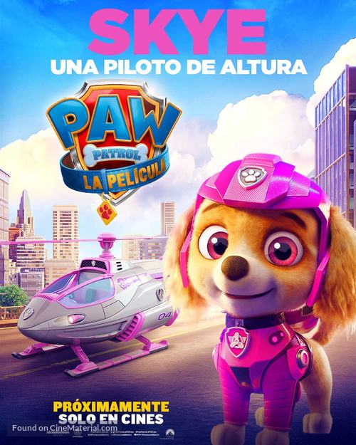 Paw Patrol: The Movie - Mexican Movie Poster