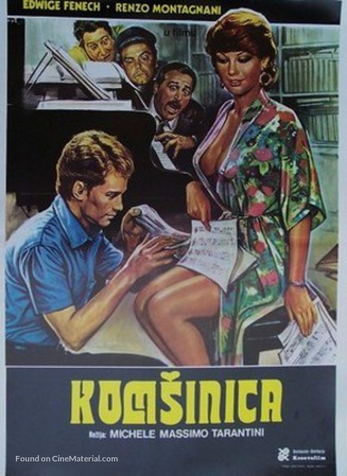 L&#039;insegnante viene a casa - Yugoslav Movie Poster