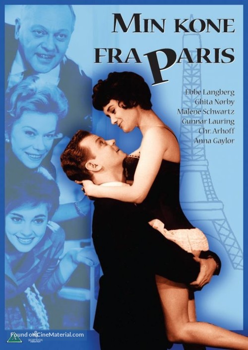 Min kone fra Paris - Danish DVD movie cover