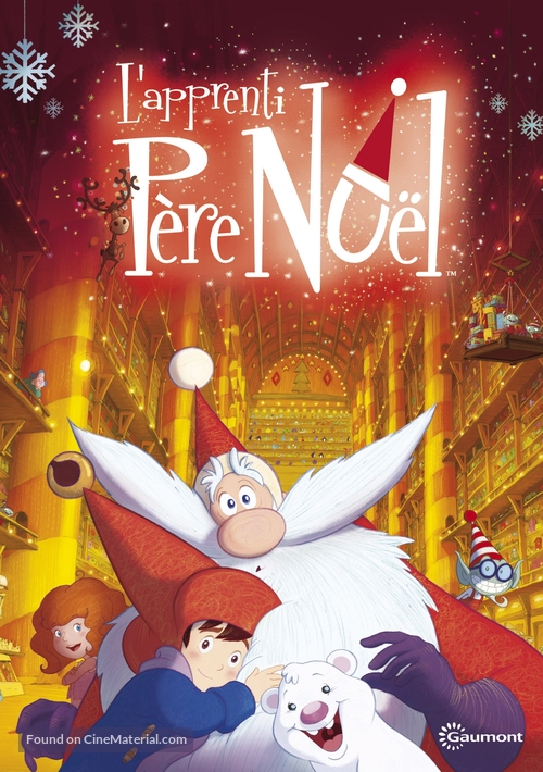 Santa&#039;s Apprentice - French DVD movie cover