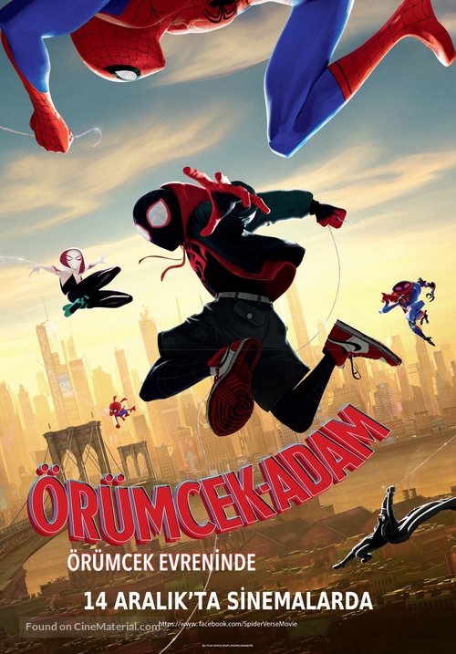 Spider-Man: Into the Spider-Verse - Turkish Movie Poster
