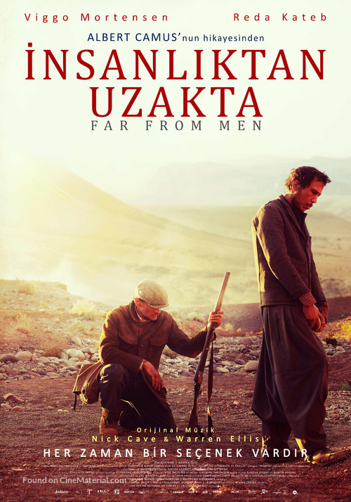 Loin des hommes - Turkish Movie Poster