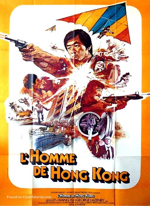 The Man from Hong Kong - French Movie Poster