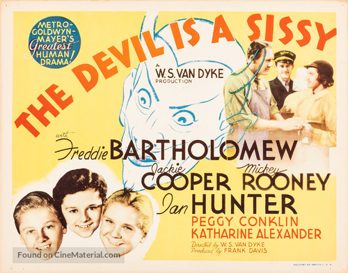 The Devil Is a Sissy - Movie Poster