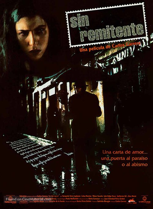 Sin remitente - Mexican Movie Poster