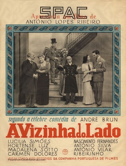 A Vizinha do Lado - Portuguese Movie Poster