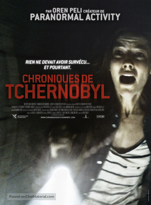 Chernobyl Diaries - French Movie Poster
