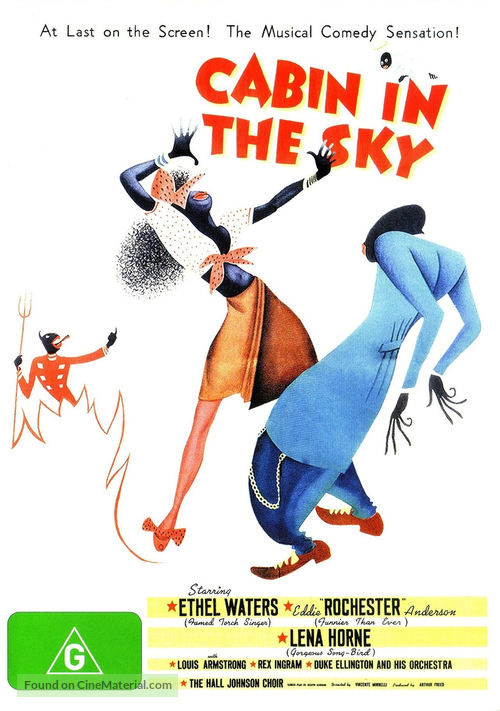 Cabin in the Sky - Australian DVD movie cover