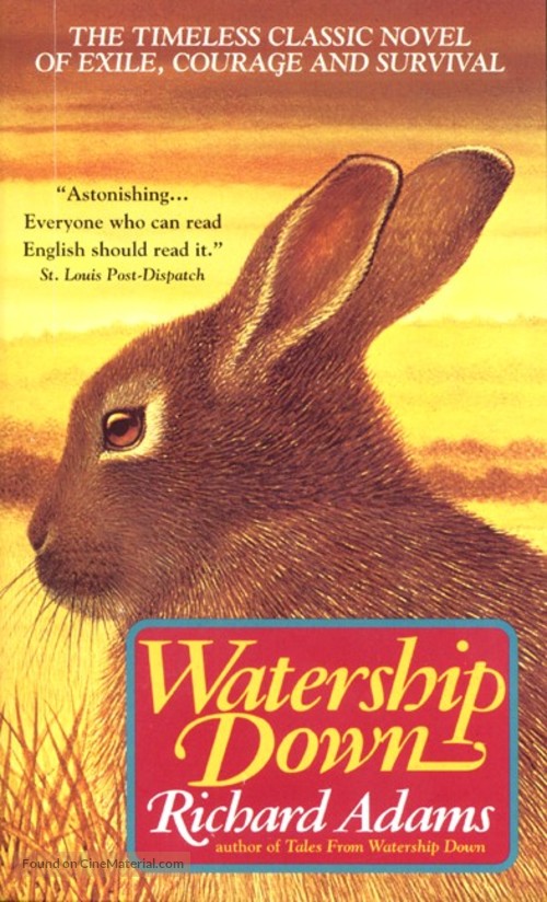 Watership Down - VHS movie cover
