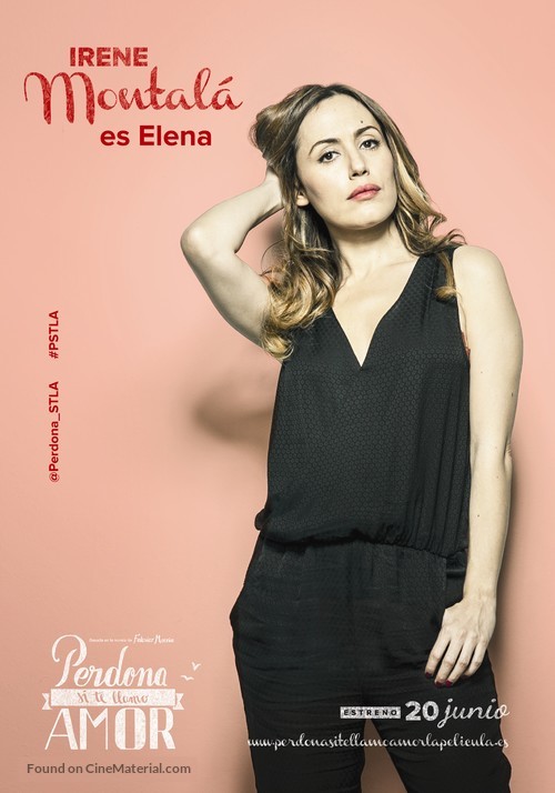 Perdona si te llamo amor - Spanish Movie Poster