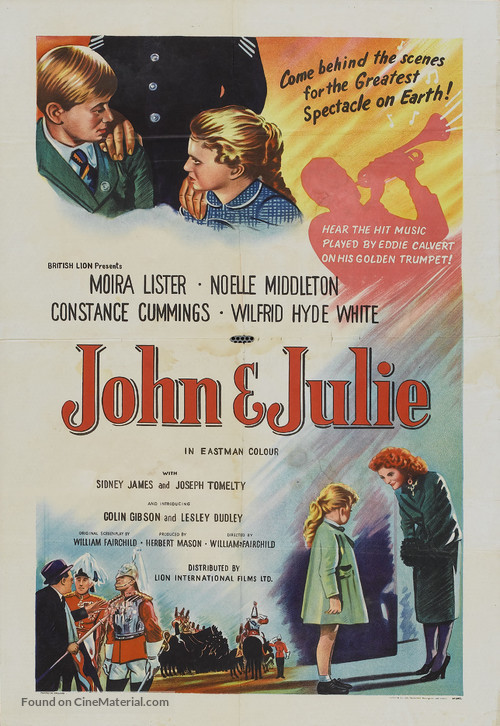 John and Julie - British Movie Poster