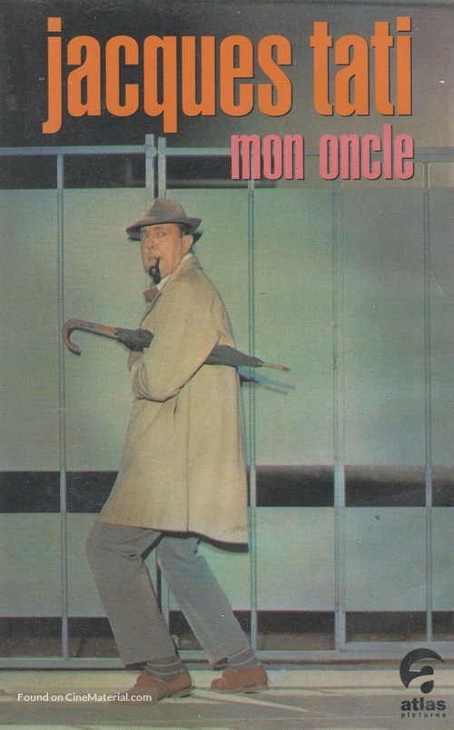 Mon oncle - German VHS movie cover