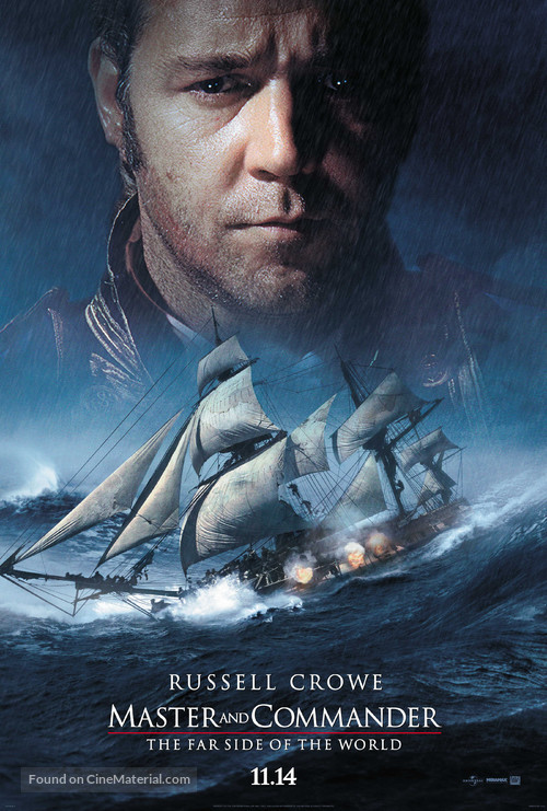 Master and Commander: The Far Side of the World - Teaser movie poster