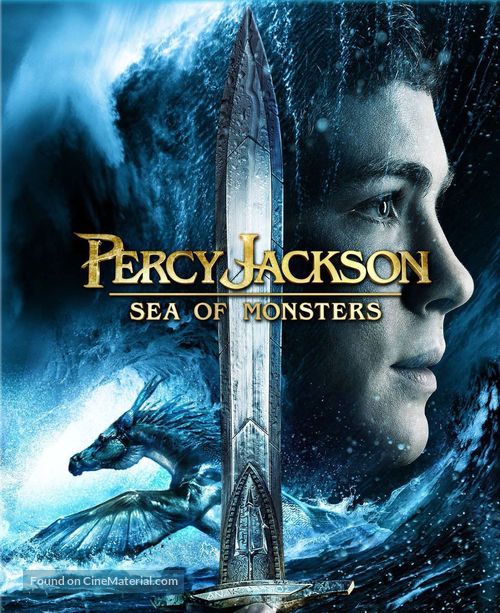Percy Jackson: Sea of Monsters - Blu-Ray movie cover