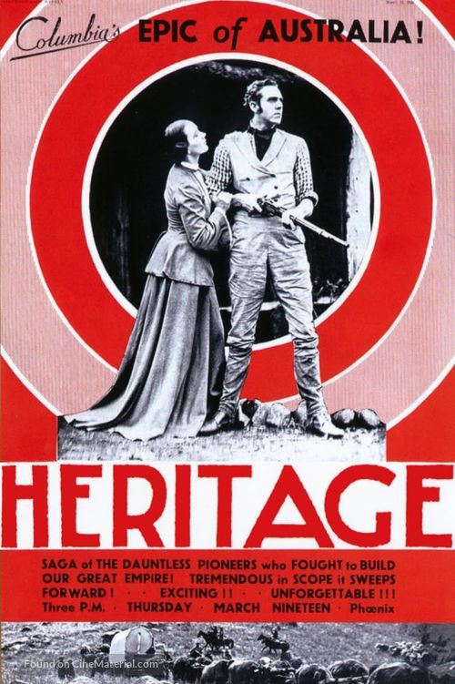 Heritage - Australian Movie Poster