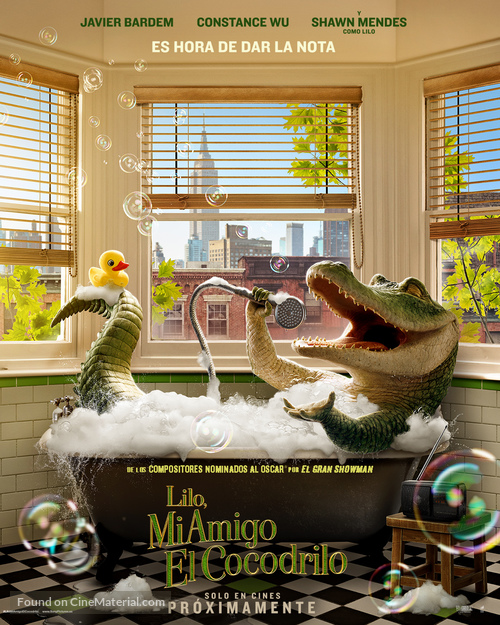 Lyle, Lyle, Crocodile - Spanish Movie Poster