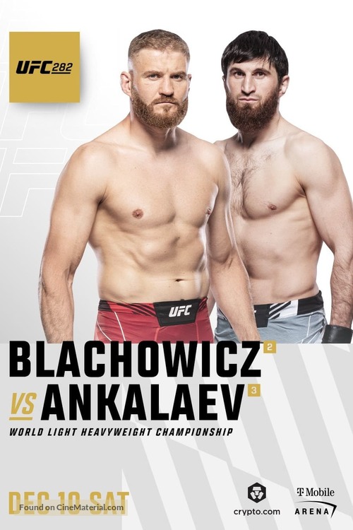 UFC 282: Blachowicz vs. Ankalaev - Movie Poster