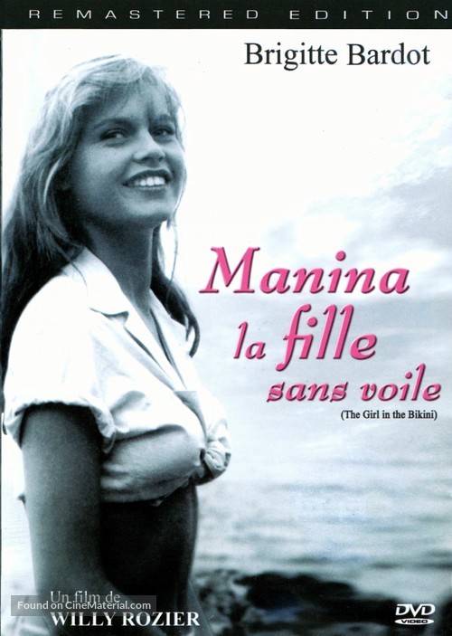 Manina, la fille sans voiles - French Movie Cover