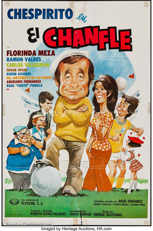 El chanfle - Mexican Movie Poster