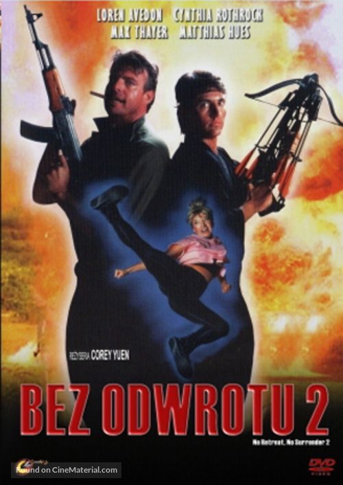 No Retreat No Surrender 2 - Polish DVD movie cover