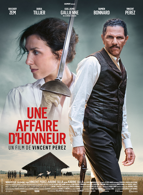 Une affaire d&#039;honneur - French Movie Poster