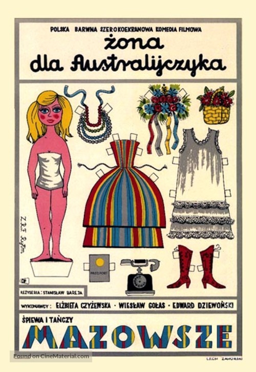 Zona dla Australijczyka - Polish Movie Poster