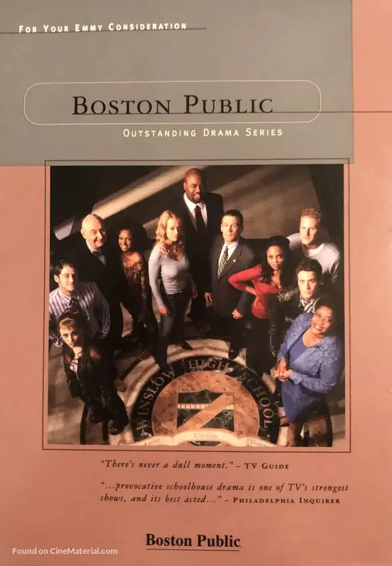 "Boston Public" - Movie Poster "Boston Public" - Movie Poster