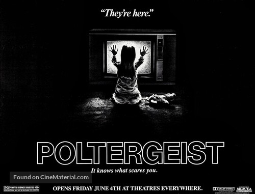 Poltergeist - Advance movie poster