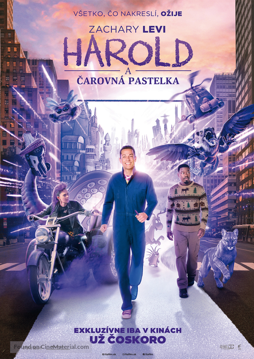 Harold and the Purple Crayon - Slovak Movie Poster