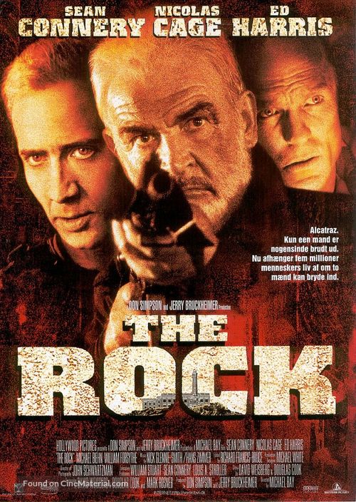 The Rock - Danish Movie Poster