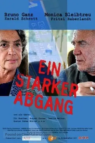 Ein starker Abgang - German Movie Poster