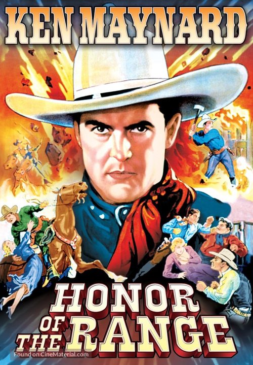 Honor of the Range - DVD movie cover